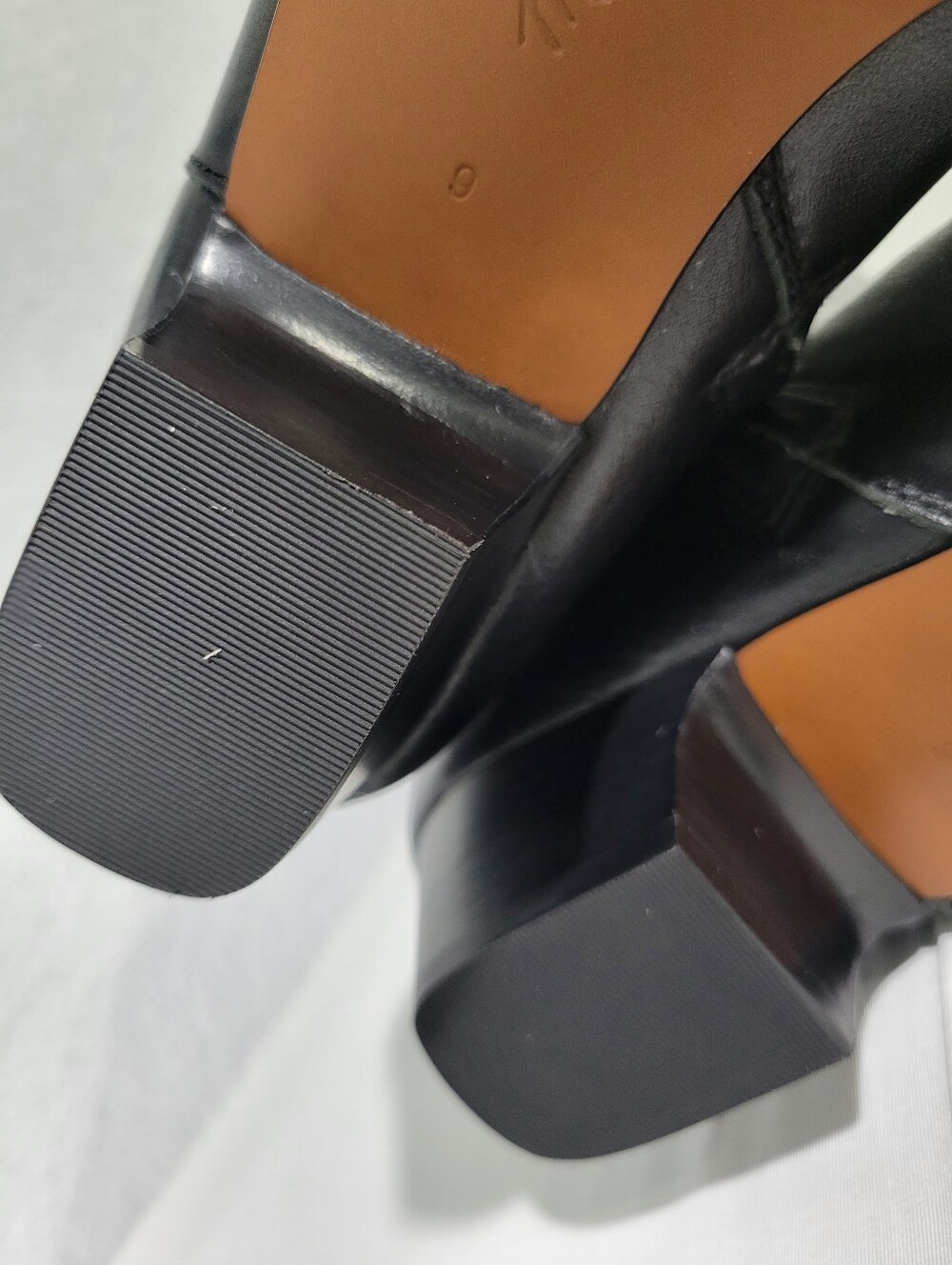 Madewell The Lexie Tall Boot Size 9 NX079 Black New - Picture 8 of 10